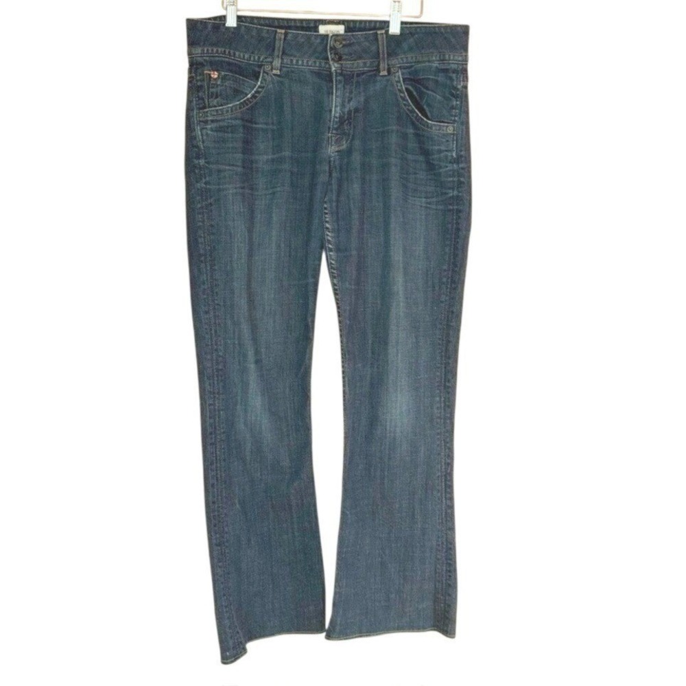 Hudson Jeans Boot Cut Dark Blue 31 Premium Denim Capsule Elevated Preppy Dressy